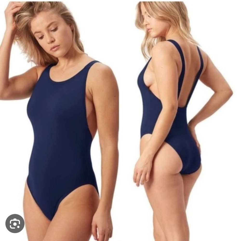 Size S Andie Montauk in Navy NWT